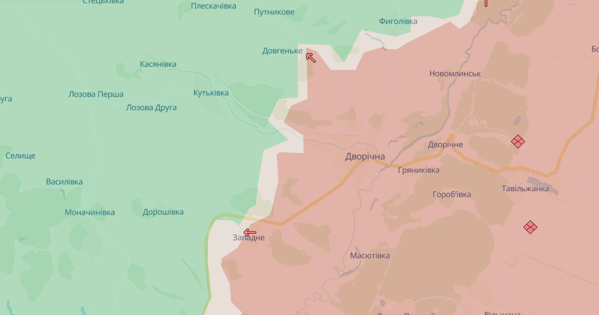 У Дворічній на Харківщині ворог має просування, проте не контролює селище повністю — речник 48-ї бригади