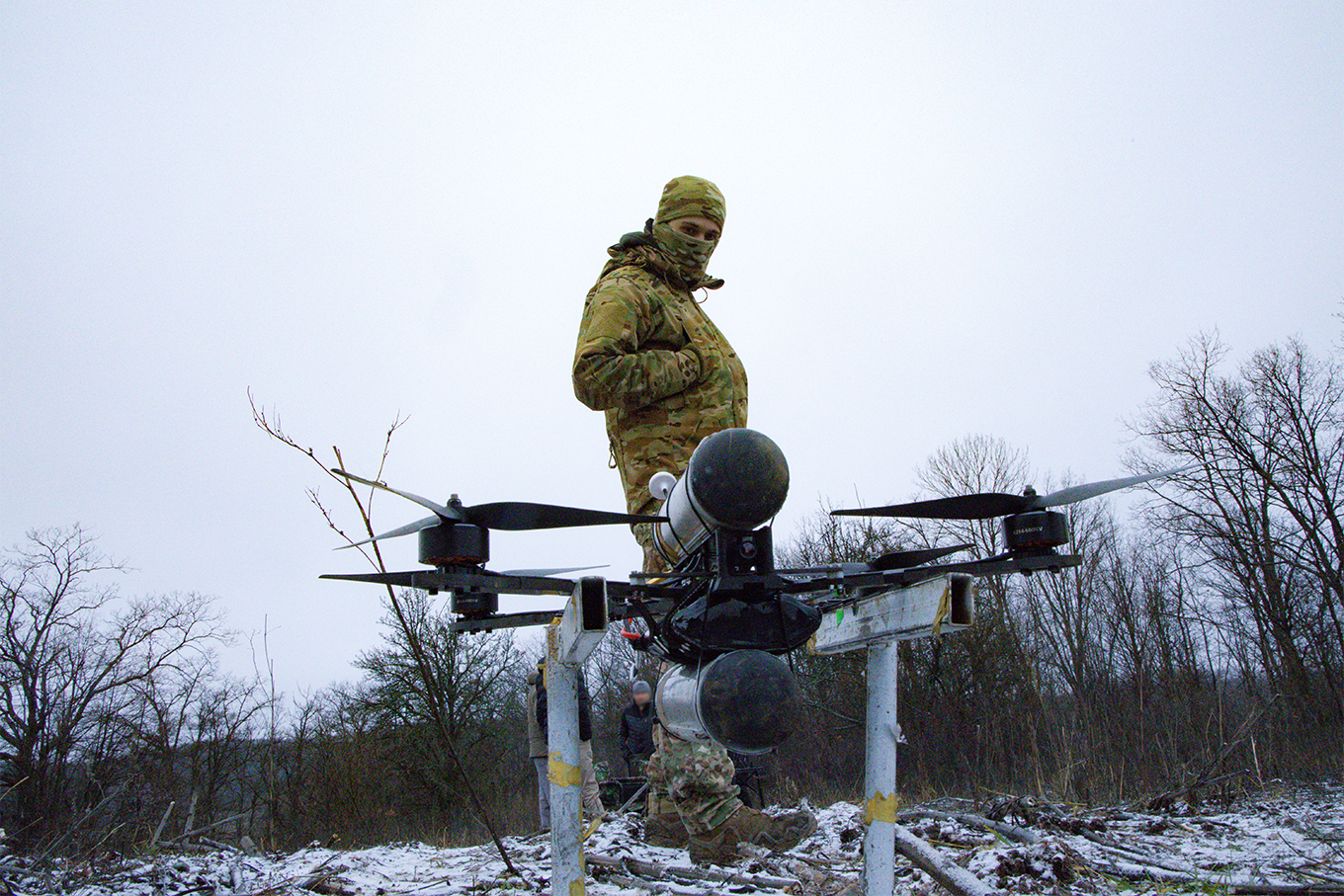 Обкладинка подкасту: Найбільша лабораторія для досліджень і найкрутіших рішень – на полі бою: «Еней» про дрони з ШІ