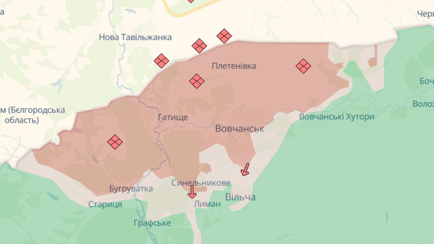 Не буферна зона, а плацдарм для просування — задум армії РФ на Вовчанському напрямку