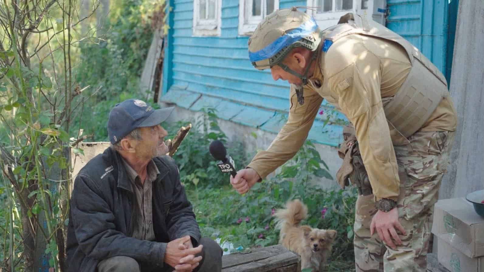 Як український офіцер проводив інформаційну детоксикацію мешканців Курської області