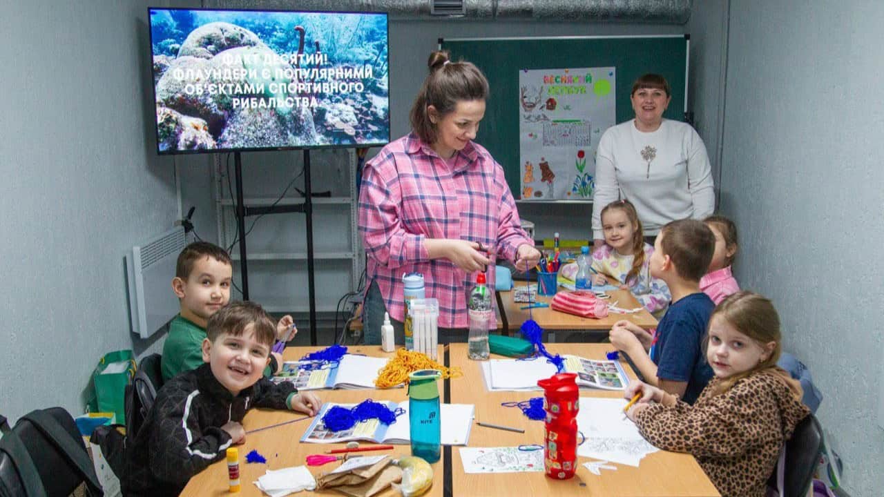 Вперше за шість років частина школярів Куп’янської громади повернулася до очного навчання в Харкові