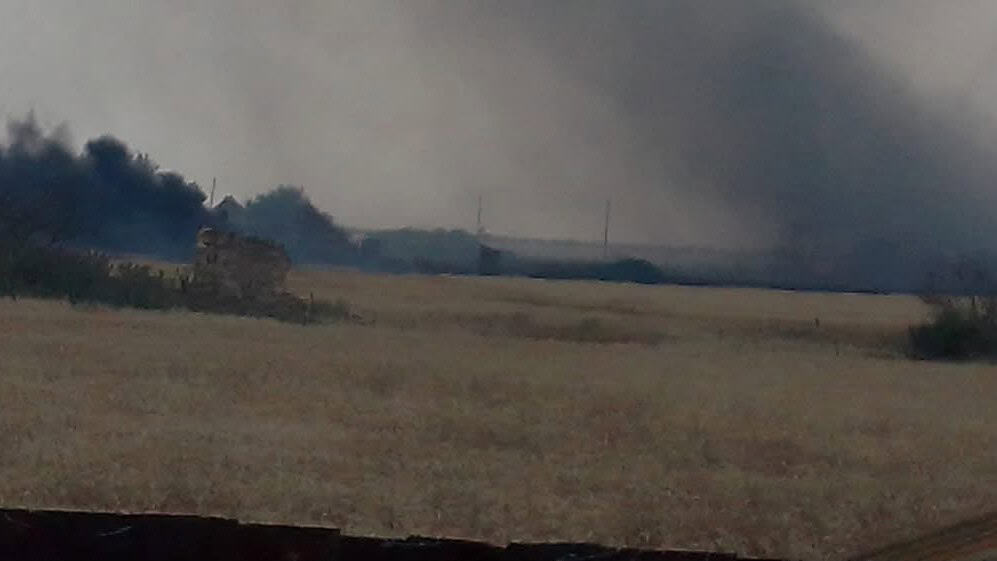 На Херсонщині горять поля, села та лісосмуги: російські дрони не дають загасити вогонь